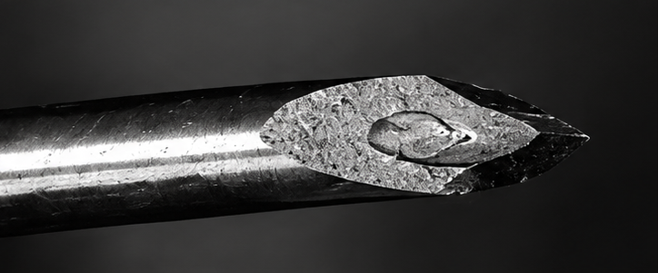 Competitor needle surface
