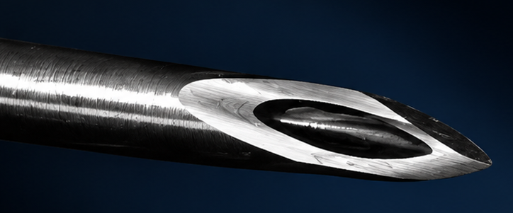 DENJECT needle surface
