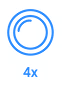 Four color filters